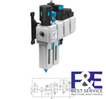 Bộ lọc kh&#237; n&#233;n Festo&#160;MSB4N-1/4-J3M1D7A1-WP