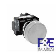 Đèn báo IDEC YW1P-1EQ4W 24V 22mm (trắng)