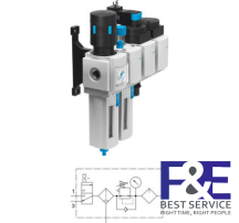 Bộ lọc kh&#237; n&#233;n Festo&#160;MSB4N-1/4-J4M1D1A1-WP