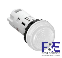 Đèn báo IDEC YW1P-2UQM3PW 220V 22mm (trắng)