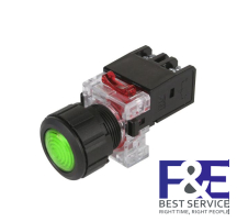 Đèn báo xanh Hanyoung MRP-KD0G 12-24V 25mm