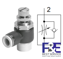 Van ti&#234;́t lưu Festo GRLA-3/8-QB-3/8-U