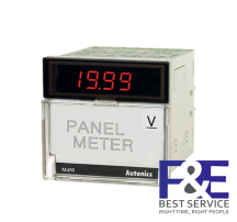 Đồng hồ đo điện áp DC Autonics M4M-DV-3 4 số W72×H72mm