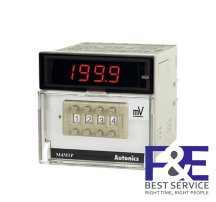 Đồng hồ đo điện áp DC Autonics M4M1P-DV-1 4 số W72×H72mm