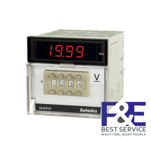 Đồng hồ đo điện áp DC Autonics M4M1P-DV-XX 4 số W72×H72mm