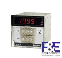 Đồng hồ đo điện áp DC Autonics M4M2P-DV-3 4 số W72×H72mm