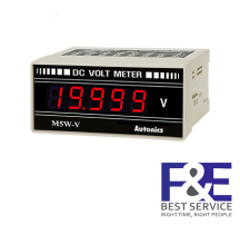 Đồng hồ đo điện áp DC Autonics M5W-DV-3 5 số W96×H48mm