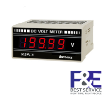 Đồng hồ đo điện áp DC Autonics M5W-DV-4 5 số W96×H48mm