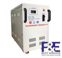 Biến áp cách ly 1 Pha 220V ra 110V 10KVA (Dây Đồng)