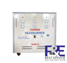 Biến áp tự ngẫu 3 Pha 380V ra 220V 560KVA (Dây Nhôm)