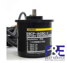 Encoder Omron E6CP-AG5C, 256 step (8 bit), trục 6mm, f 60mm