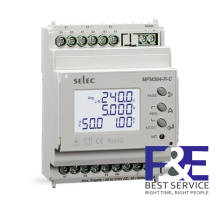 Đồng hồ đo điện đa năng Selec MFM384-R-C (gắn thanh ray)