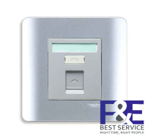 Ổ cắm điện thoại đơn E8431RJS4_SA_G19