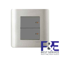 Công tắc đôi 1 chiều E8432_1_SA_G19