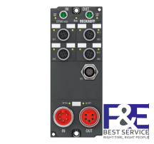 EP7041-4032 | EtherCAT Box, 1-channel motion interface, stepper motor, 48 V DC, 5 A, for high-speed applications, M12, with BiSS C encoder