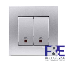 Công tắc đôi 2 cực 20A Schneider KB32D20NE_AS_G19
