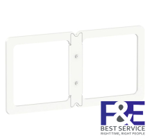 Khung đỡ 2 lỗ Schneider E8331_26_WE_G19