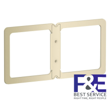Khung đỡ 2 lỗ Schneider E8331_26_WG_G19