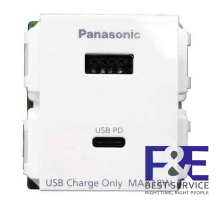 Ổ cắm USB 2 cổng type A-C Panasonic WEF14821W-VN