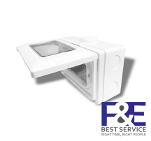 Hộp có nắp che mưa lắp nổi cho 3 thiết bị Panasonic WEG8973SW-VN
