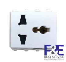 Ổ cắm đa năng có màn che Panasonic WEI1171SW-VN
