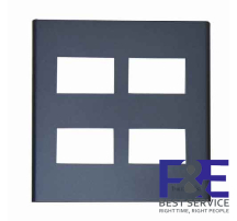 Mặt cho 4 thiết bị Panasonic WEV68040MB