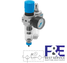 Bộ lọc kh&#237; n&#233;n Festo&#160;FRC-QS6-D-7-5M-MICRO-H