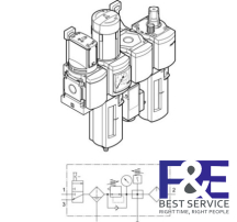 Bộ lọc kh&#237; n&#233;n Festo&#160;MSB6N-1/2-C3J4F3M1-WP