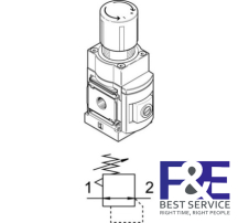 Bộ chỉnh &#225;p Festo MS6-LRP-1/2-D4-A8-Z