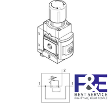 Bộ chỉnh &#225;p Festo MS6N-LRPB-1/2-D5-VS-Z