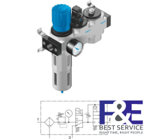 Bộ chỉnh lọc Festo-LFR-1/4-D-MINI-KD