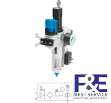 Bộ chỉnh lọc Festo&#160;-LFRS-1/2-D-MIDI-KF