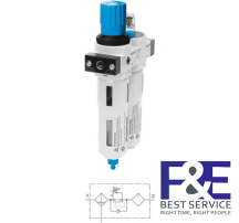 Bộ lọc kh&#237; n&#233;n Festo-FRC-3/4-D-O-MAXI-A