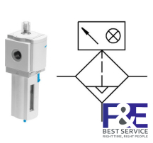 Bộ lọc kh&#237; n&#233;n Festo MS6-LFM-1/2-AUV-DA