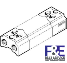 Đế gắn van Festo CPE14-3 / 2-PRS-3 / 8-6
