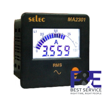 Đồng hồ đo dòng điện Selec MA2301 72x72mm
