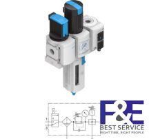 Bộ lọc kh&#237; n&#233;n Festo&#160;MSB4-1/4-C3-J1-F12-WP
