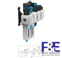 Bộ lọc kh&#237; n&#233;n Festo&#160;MSB6N-1/2-J3M1D7A1-WP