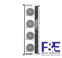ELM3704-0001 | EtherCAT Terminal, 4-channel analog input, multi-function, 24 bit, 10 ksps, LEMO