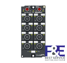 EPP1008-0022 | EtherCAT P Box, 8-channel digital input, 24 V DC, 3 ms, M12