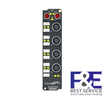 EPP2308-0002 | EtherCAT P Box, 4-channel digital input + 4-channel digital output, 24 V DC, 3 ms, 0.5 A, M12