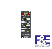EPP2334-0061 | EtherCAT P Box, 4-channel digital combi, 24 V DC, 10 µs, 0.5 A, M8