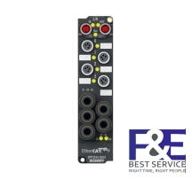 EPP3744-0041 | EtherCAT P Box, 4-channel analog input + 8-channel digital combi, pressure, 0…1000 hPa (0…+1 bar), M8