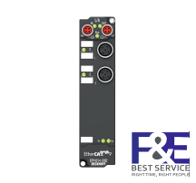 EPP4314-1002 | EtherCAT P Box, 2-channel analog input + 2-channel analog output, multi-function, ±20 mA, 16 bit, differential, M12