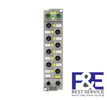 ER1018-0001 | EtherCAT Box, 8-channel digital input, 24 V DC, 10 µs, M8, zinc die-cast