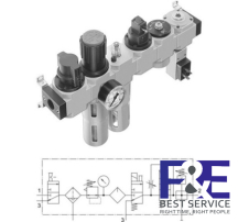 Bộ lọc kh&#237; n&#233;n Festo&#160;FRC-3/8-D-MIDI-KF-A