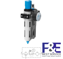 Bộ lọc kh&#237; n&#233;n Festo&#160;FRC-3/8-D-MINI-A-NPT