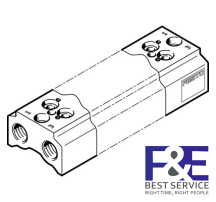 Đế gắn van Festo  CPE14-3 / 2-PRS-3 / 8-7-NPT