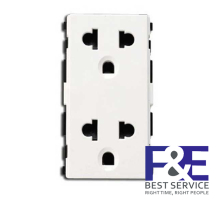 Ổ cắm đôi 3 chấu F1426UEST2M_G19 16A
