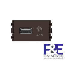 Ổ sạc USB 2.1A đơn size S 8431USB_BZ
